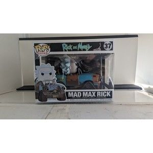 Funko POP Rides Figure : Rick And Morty #37 Mad Max‎ Rick